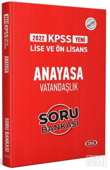 2022 KPSS Lise ve n Lisans Anayasa Vatanda l k Soru Bankas 